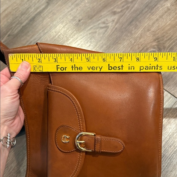 Vintage Etienne Aigner Brown Leather Crossbody Bag - Picture 6 of 15